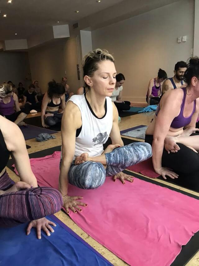 Sandra on Yoga at SEEK Safely