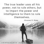 "Guru Literacy: Qualities of a Leader" by SEEK Safely